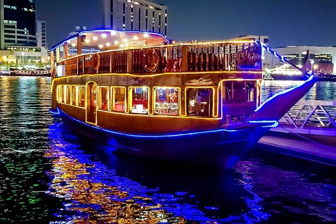 Dubai Creek Dhow Cruise with Buffet Dinner
