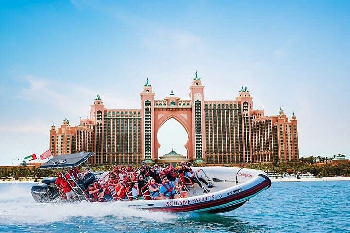 Speedboat Tour: Palm Jumeirah, Atlantis & Burj Al Arab