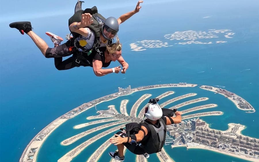 Tandem Skydive — Palm Jumeirah Drop Zone